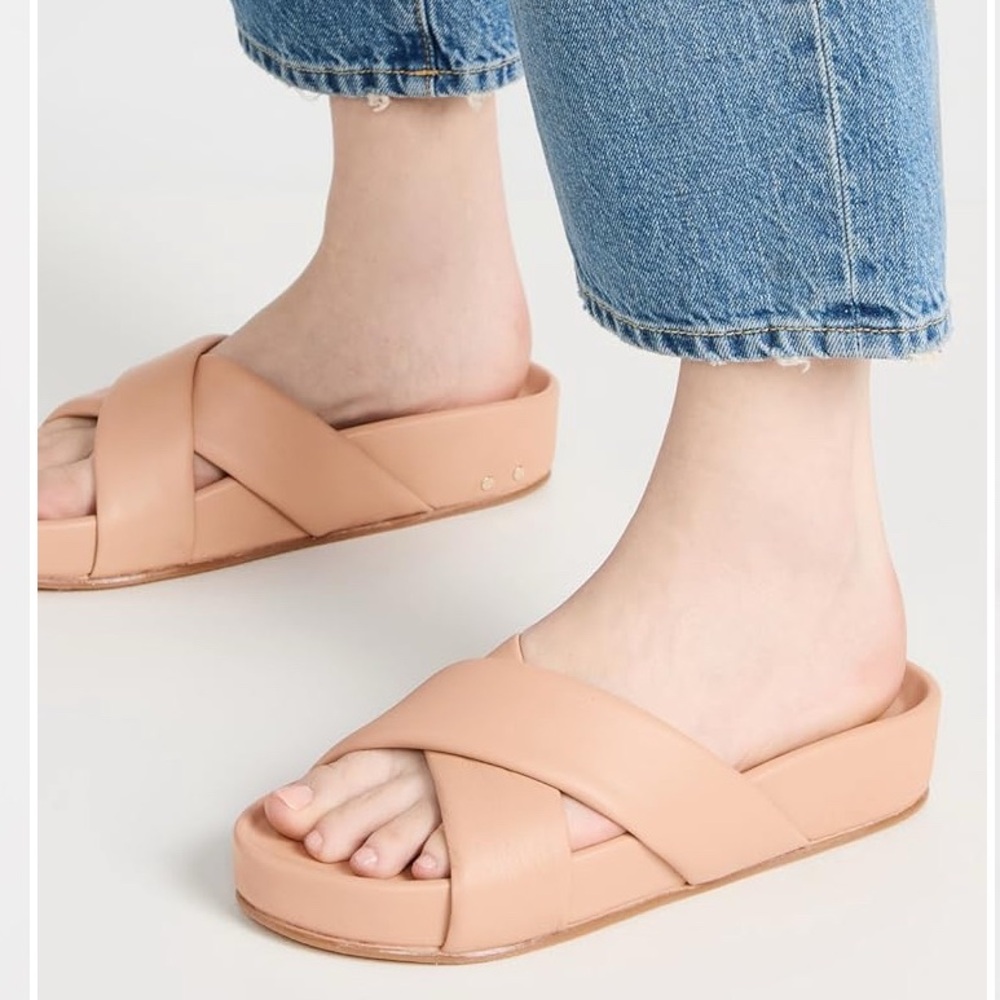 Beek Tan Sandals size 10